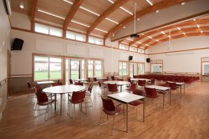 The Gordon Hall during a class
